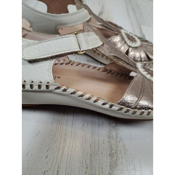 PIKOLINOS Metallic Silver Sandals - Picture 6 of 16